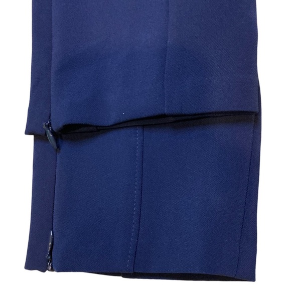 NWT Ramy Brook Navy Lee Stretch Crepe Pant - Sz 0 - Picture 7 of 10